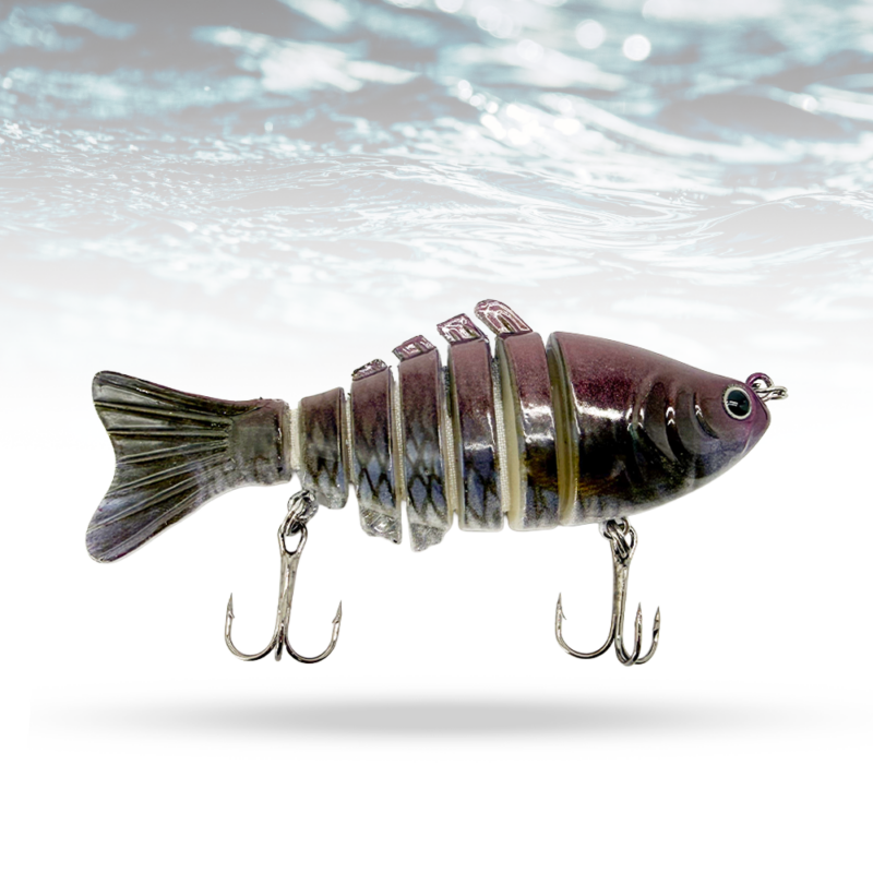 Premier Pro swimbait paars/wit